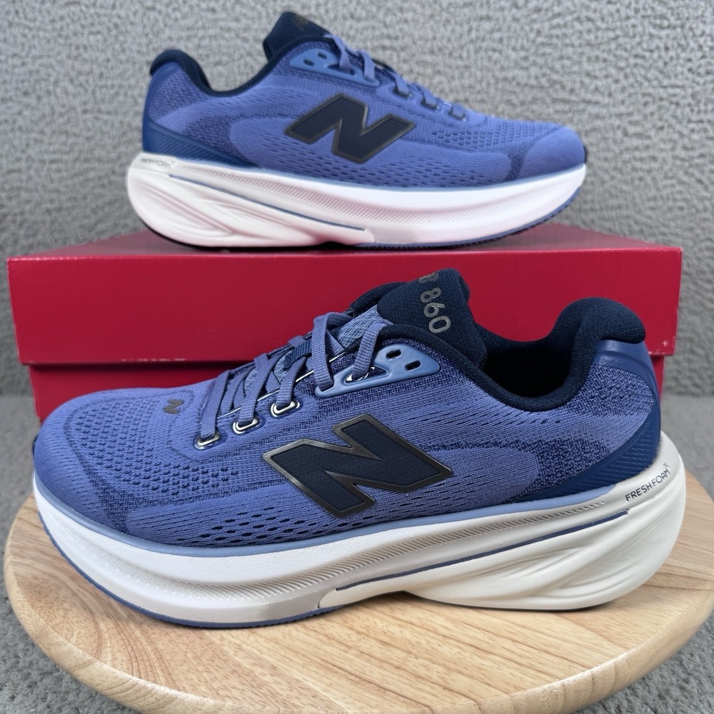 New Balance Fresh Foam X 860v15 Mens 8.5 Womens 10 D Blue Road Running Shoes